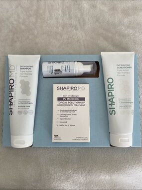 Men’s Hair Therapy Set – White/Green